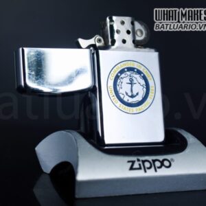 ZIPPO SLIM XƯA 1964 – COMMANDER IN CHIEF – UNITED STATES PACIFIC FLEET 1