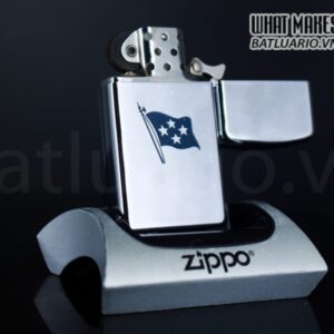 ZIPPO SLIM XƯA 1964 – COMMANDER IN CHIEF – UNITED STATES PACIFIC FLEET 7