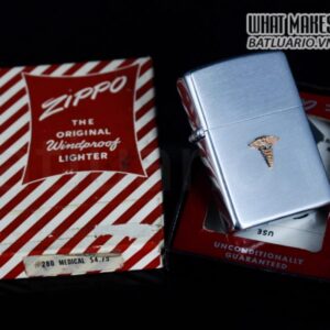 ZIPPO XƯA 1951-1952 - MEDICAL CORPS 23 ZIPPO XƯA 1951-1952 – MEDICAL CORPS 11