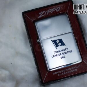 ZIPPO XƯA 1955 – 1956 – COMMANDER CARRIER DIVISION ONE 1