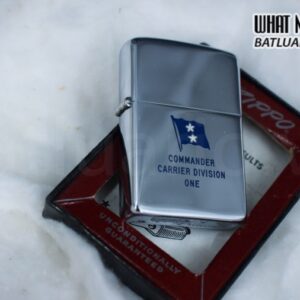ZIPPO XƯA 1955 – 1956 – COMMANDER CARRIER DIVISION ONE