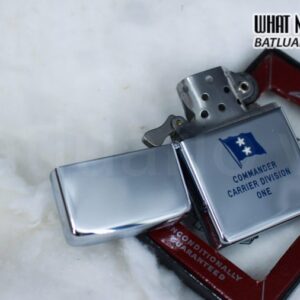 ZIPPO XƯA 1955 – 1956 – COMMANDER CARRIER DIVISION ONE 6
