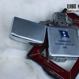 ZIPPO XƯA 1955 – 1956 – COMMANDER CARRIER DIVISION ONE 7