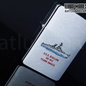 ZIPPO XƯA 1957 – USS BIGELOW DD 942 PLANK OWNER 2