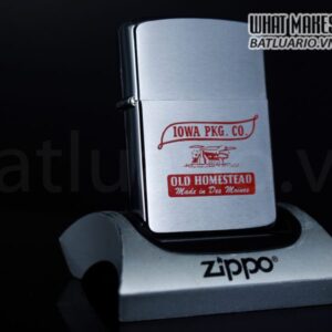 ZIPPO XƯA 1960 – IOWA PKG CO.