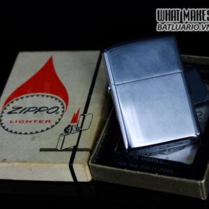 ZIPPO XƯA 1972 – PLAIN HIGH POLISHED – TRƠN 2 MẶT 12 ZIPPO XƯA 1972 – PLAIN HIGH POLISHED – TRƠN 2 MẶT 1