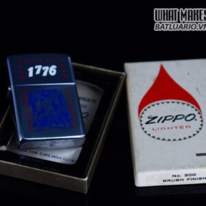 ZIPPO XƯA 1975 – 1776 BICENTENNIAL – KỶ NIỆM 200 NĂM HOA KỲ 12