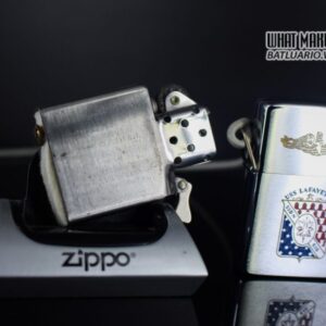 ZIPPO XƯA 1980 – LOSSPROOF – USS LAFAYETTE SSBN 616 2