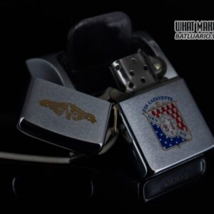 ZIPPO XƯA 1980 – LOSSPROOF – USS LAFAYETTE SSBN 616 5