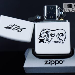 ZIPPO TRANH DÂN GIAN LỢN Ỷ DUMOUTIER 2019 7 ZIPPO TRANH DÂN GIAN LỢN Ỷ DUMOUTIER 2019 - Ảnh 2