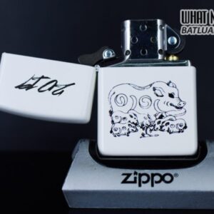 ZIPPO TRANH DÂN GIAN LỢN NÁI DUMOUTIER 2019 11 ZIPPO TRANH DÂN GIAN LỢN NÁI DUMOUTIER 2019 - Ảnh 6