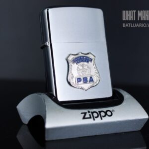 ZIPPO XƯA – 1970 – CITY OF NEW YORK POLICE PBA