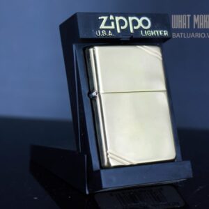 ZIPPO LA MÃ 1995 – VINTAGE REPLICA 1937 – HIGH POLISHED BRASS - Ảnh 11