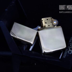 ZIPPO LA MÃ 1995 – VINTAGE REPLICA 1937 – HIGH POLISHED BRASS - Ảnh 9