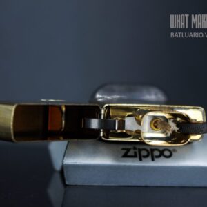 ZIPPO LA MÃ 1995 – VINTAGE REPLICA 1937 – HIGH POLISHED BRASS - Ảnh 7