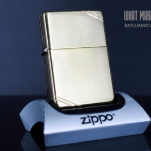 ZIPPO LA MÃ 1995 – VINTAGE REPLICA 1937 – HIGH POLISHED BRASS