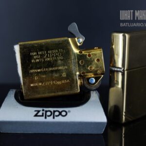 ZIPPO LA MÃ 1995 – VINTAGE REPLICA 1937 – HIGH POLISHED BRASS - Ảnh 4
