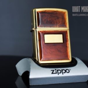 ZIPPO LA MÃ 1996 – GOLDEN TORTOISE – MẠ VÀNG 22K
