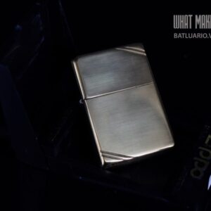 ZIPPO LA MÃ 1996 – VINTAGE REPLICA 1937 – HIGH POLISHED BRASS - Ảnh 10