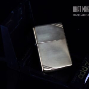 ZIPPO LA MÃ 1996 – VINTAGE REPLICA 1937 – HIGH POLISHED BRASS - Ảnh 9