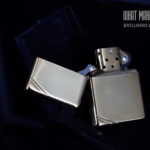 ZIPPO LA MÃ 1996 – VINTAGE REPLICA 1937 – HIGH POLISHED BRASS - Ảnh 8