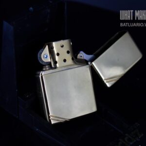 ZIPPO LA MÃ 1996 – VINTAGE REPLICA 1937 – HIGH POLISHED BRASS - Ảnh 7