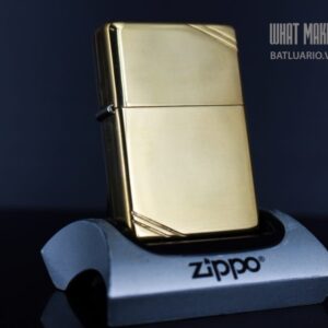 ZIPPO LA MÃ 1996 – VINTAGE REPLICA 1937 – HIGH POLISHED BRASS