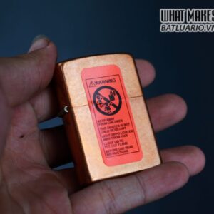 ZIPPO 2003 – MARLBORO BLEND NO 27 – SOLID COPPER 8 ZIPPO 2003 – MARLBORO BLEND NO 27 – SOLID COPPER 3
