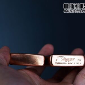 ZIPPO 2003 – SOLID COPPER – MARLBORO - BLEND NO 27 11 ZIPPO 2003 – SOLID COPPER – MARLBORO – BLEND NO 27 3