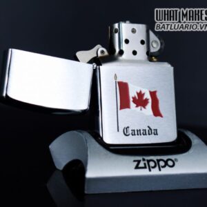 ZIPPO CANADA 1988 – QUỐC KỲ CANADA 5