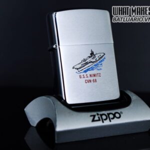 ZIPPO LA MÃ 1989 - USS NIMITZ CVN-68