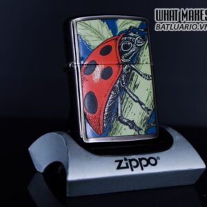 ZIPPO LA MÃ 1992 – BARRET SMYTHE MIDNIGHT COLECTION – LADY BUG