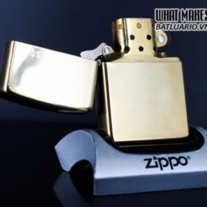 ZIPPO LA MÃ 1993 – ĐỒNG NGUYÊN KHỐI – TRƠN 2 MẶT 1