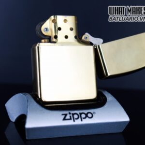 ZIPPO LA MÃ 1993 – ĐỒNG NGUYÊN KHỐI – TRƠN 2 MẶT 10