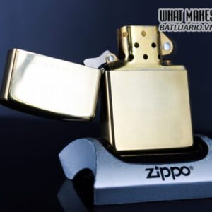 ZIPPO LA MÃ 1993 – ĐỒNG NGUYÊN KHỐI – TRƠN 2 MẶT 3