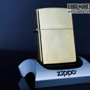ZIPPO LA MÃ 1993 – ĐỒNG NGUYÊN KHỐI – TRƠN 2 MẶT