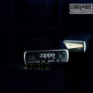 ZIPPO LA MÃ 1993 – ĐỒNG NGUYÊN KHỐI – TRƠN 2 MẶT 4