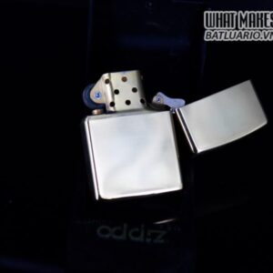 ZIPPO LA MÃ 1993 – ĐỒNG NGUYÊN KHỐI – TRƠN 2 MẶT 5
