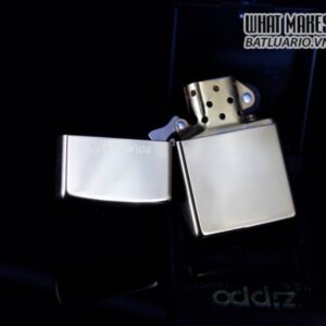 ZIPPO LA MÃ 1993 – ĐỒNG NGUYÊN KHỐI – TRƠN 2 MẶT 6