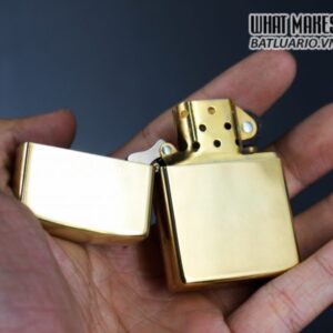 ZIPPO LA MÃ 1993 – ĐỒNG NGUYÊN KHỐI – TRƠN 2 MẶT 9