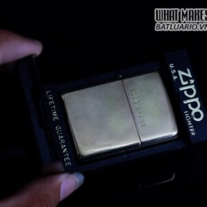ZIPPO LA MÃ 1994 – ĐỒNG NGUYÊN KHỐI – TRƠN 2 MẶT 1
