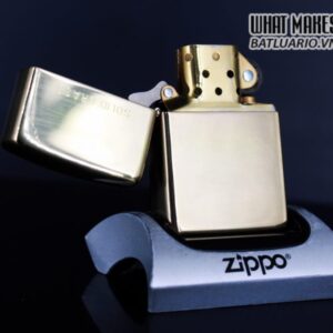 ZIPPO LA MÃ 1994 – ĐỒNG NGUYÊN KHỐI – TRƠN 2 MẶT 3