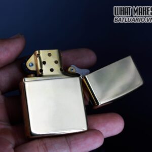 ZIPPO LA MÃ 1994 – ĐỒNG NGUYÊN KHỐI – TRƠN 2 MẶT 4