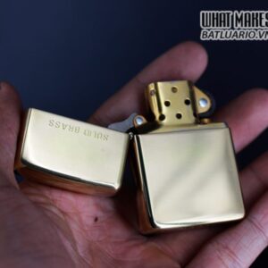 ZIPPO LA MÃ 1994 – ĐỒNG NGUYÊN KHỐI – TRƠN 2 MẶT 5
