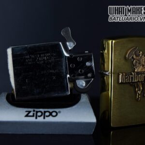 ZIPPO LA MÃ 1994 – MARLBORO LASSO – ĐỒNG NGUYÊN KHỐI 3