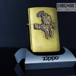 ZIPPO LA MÃ 1994 – MARLBORO LASSO – ĐỒNG NGUYÊN KHỐI