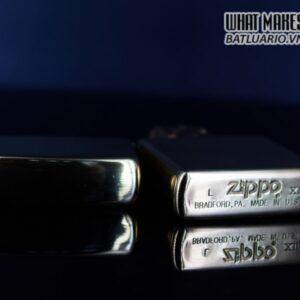 ZIPPO LA MÃ 1996 – ĐỒNG NGUYÊN KHỐI – HIGH POLISHED BRASS 5