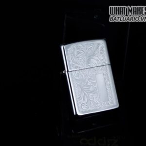 ZIPPO LA MÃ 1996 – HOA VĂN Ý – VENETIAN 1