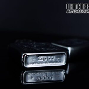 ZIPPO LA MÃ 1996 – VENETIAN – HOA VĂN Ý 7