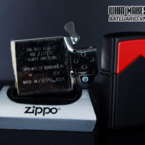 ZIPPO LA MÃ 1997 – MARLBORO BLACK & RED 2